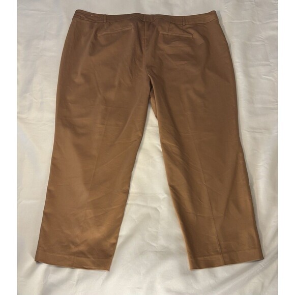 LANE BRYANT The Allie Skinny Ankle Power Pockets Pants Carmel Brown Women 28 NEW - Picture 4 of 14